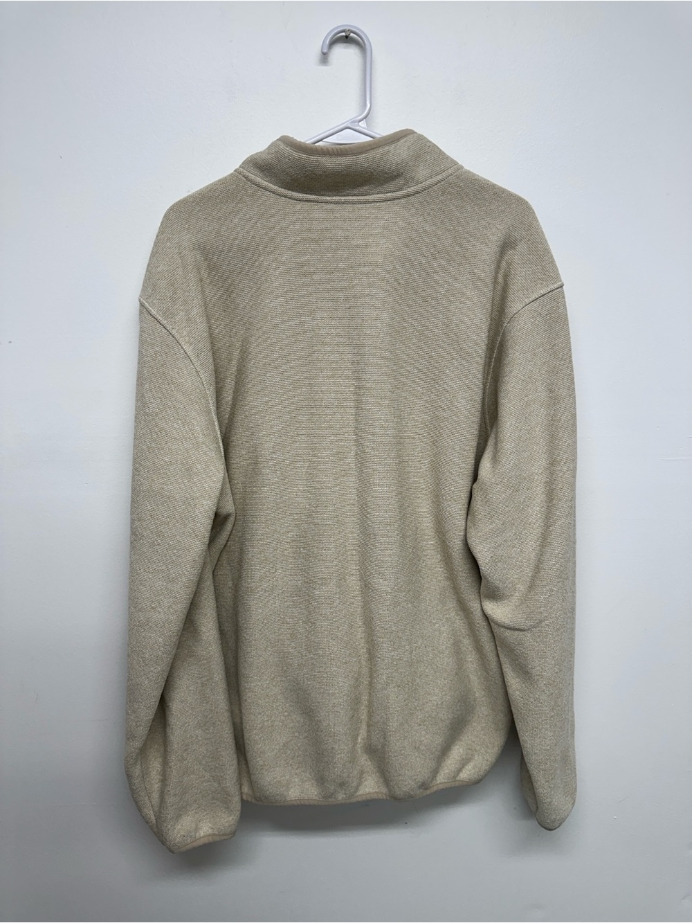 Eddie Bauer Men's Sweater Fleece - Cream - Large - Picture 10 of 11